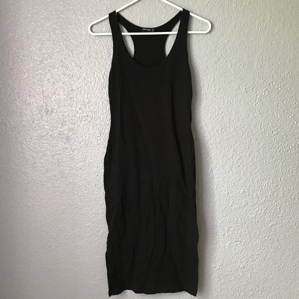 6/$20 + Popular Basics Black Bodycon Dress